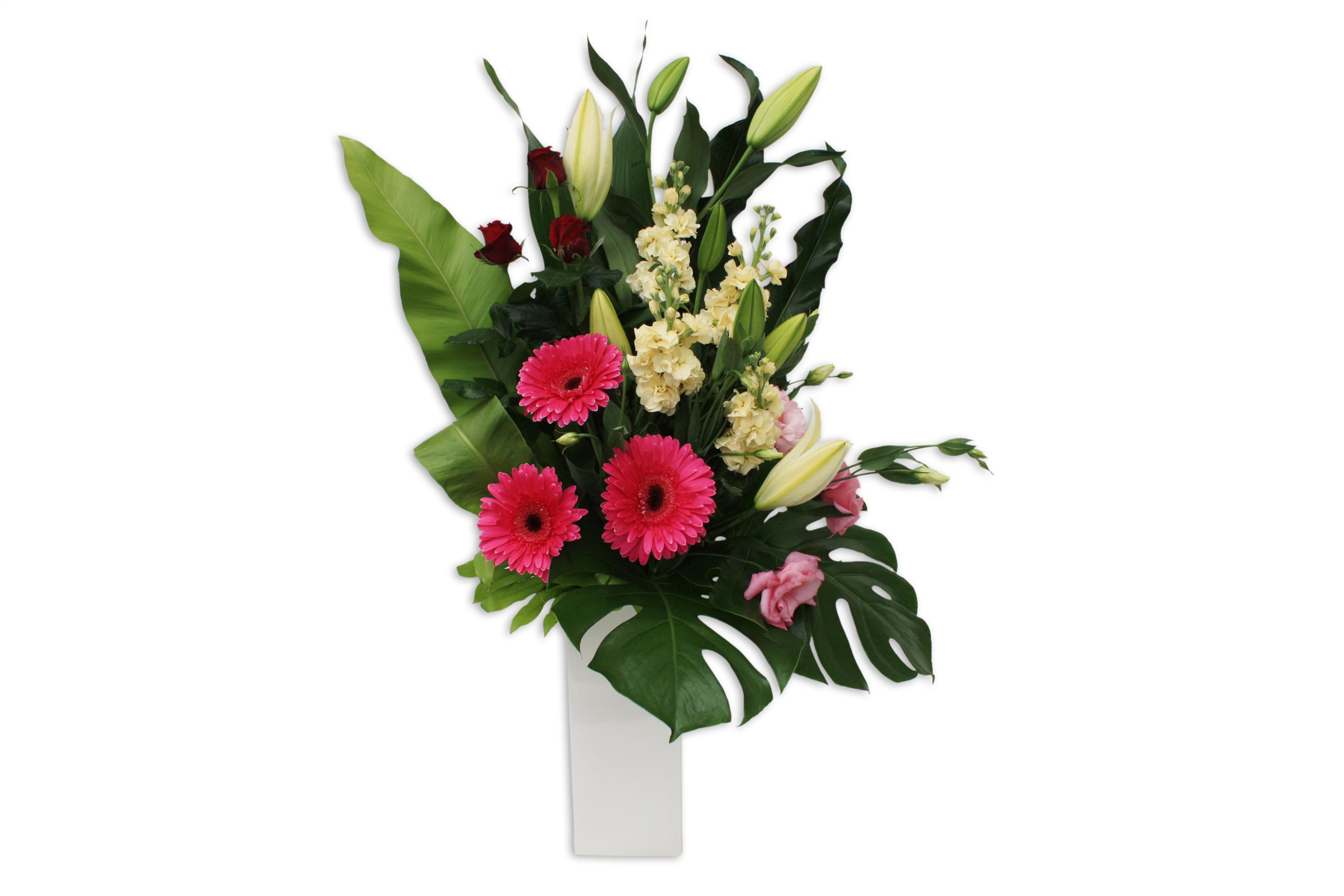 Pink Flower Arrangement Perth Flowers Perth