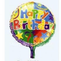 Happy Birthday Balloon - Bright