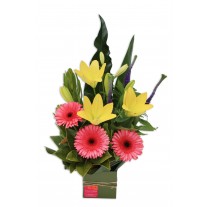 Boxed Flower Arrangement - Medium