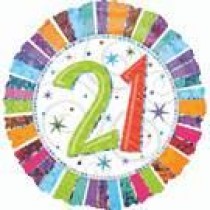 21st Birthday Balloon