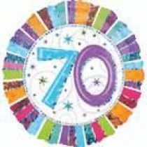 70th Birthday Balloon