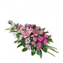 Admiration Pink Funeral Sympathy Spray