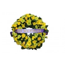 Anzac Day Yellow Wreath