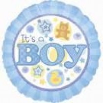 Baby Boy Helium Balloon - 45cm