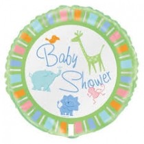 Baby Shower Helium Balloon - Pastels 