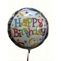 Happy Birthday Helium Balloon