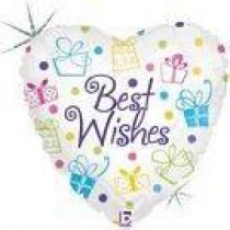 Best Wishes Helium Balloon