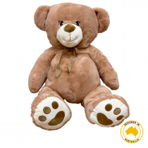 Bronson Big Teddy Bear (eco plush fabric)