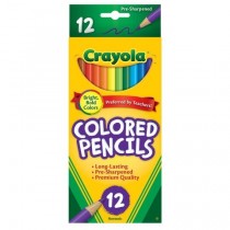 Coloured Pencils - 12 Pack Crayola