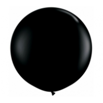 Black Giant Round Balloon 