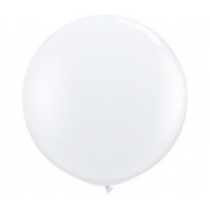 White Giant Round Balloon