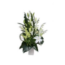 Valentine's Day Elegant Upright Premium Flower Arrangement