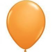 Orange Latex Helium Balloon