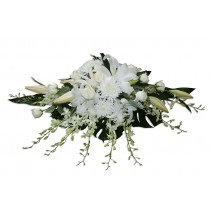Pastel Flowers Funeral Spray