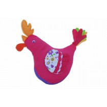 Pink Hen Soft Toy