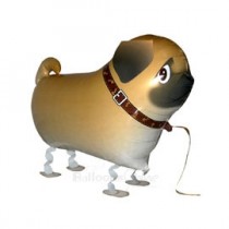 Pug Dog Walking Pet Balloon