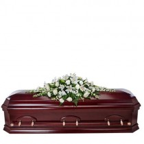 Respectful Traditional Funeral Casket Spray