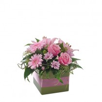 Boxed Flower Arrangement - Small
