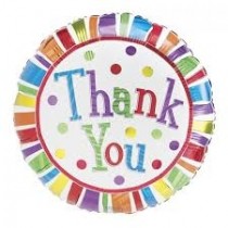 Thank You Foil Stick Balloon
