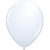 White Latex Helium Balloon