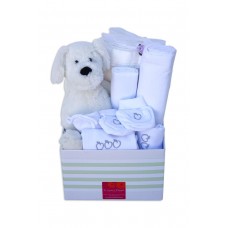 All in White Baby Hamper