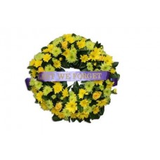 Anzac Day Yellow Wreath