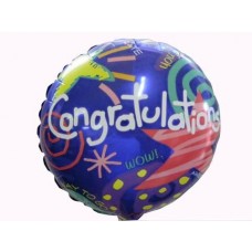 Congratulations Foil Stick Balloon