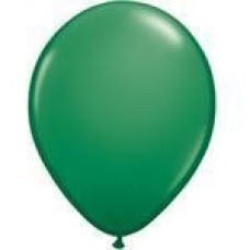 Dark Green Latex Helium Balloon