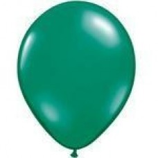 Emerald Green Latex Helium Balloon