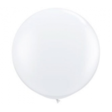 White Giant Round Balloon