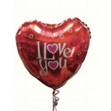 I Love You Helium Balloon