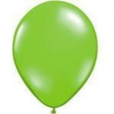 Lime Green Latex Helium Balloon