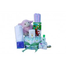 Nappy Cake for Newborn Baby Girl or Boy