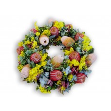Australian Native Funeral Wreath