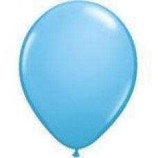 Pale Blue Latex Helium Balloon