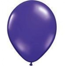 Purple Latex Helium Balloon