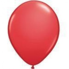 Red Latex Helium Balloon
