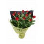 1 Dozen Premium Long Stem Red Roses in a Bouquet
