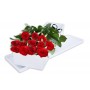 1 Dozen Long Stem Red Roses in Presentation Box