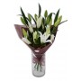 Mother's Day White Oriental Lily Bouquet