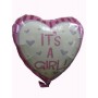 Baby Girl Helium Balloon - 45cm