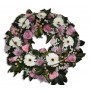 Funeral Wreath in Soft Colours
