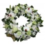 Funeral Wreath - Mixed In Season Flowers