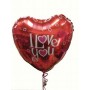 I Love You Helium Balloon 