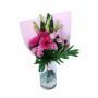 Layla Pink Flower Bouquet