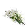 White Lily Funeral Wrap