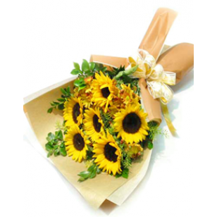 sunflower bouquet perth